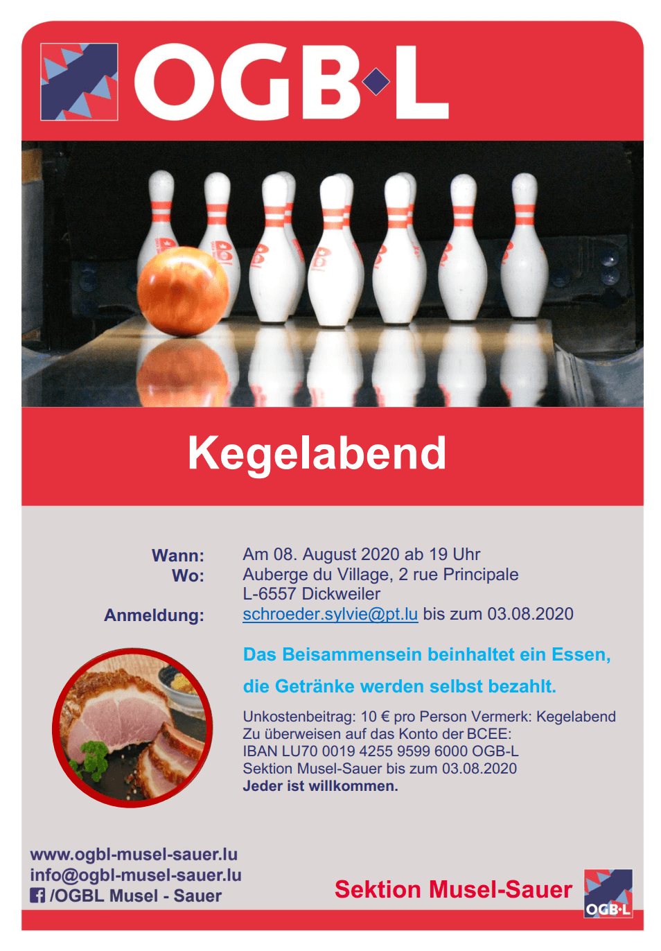 kegelabend 8 8 2020